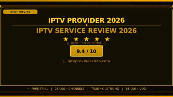 IPTV Provider 2026 Review 2026: Is It the Best IPTV Service?