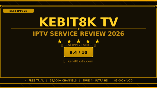 Kebit8k TV Review 2026: Is It the Best IPTV Service?