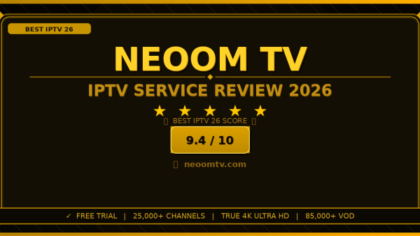 Neoom TV Review 2026: Is It the Best IPTV Service?