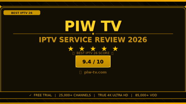 Piw TV Review 2026: Is It the Best IPTV Service?