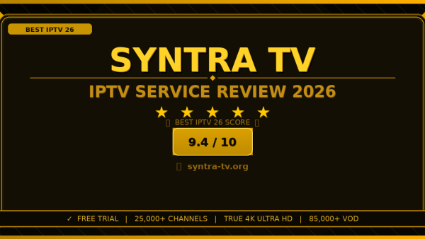Syntra TV Review 2026: Is It the Best IPTV Service?