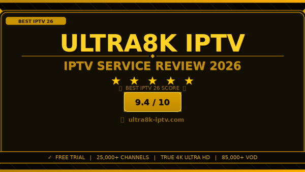 Ultra8k IPTV Review 2026: Is It the Best IPTV Service?