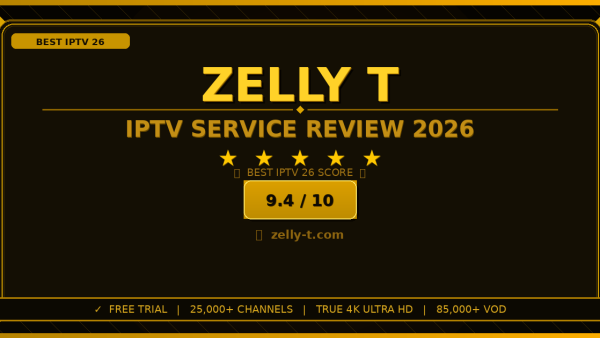 Zelly T Review 2026: Is It the Best IPTV Service?